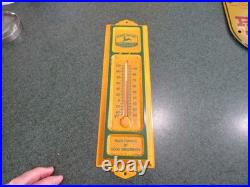 Vintage Original John Deere Thermometer Works Great