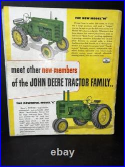Vintage Scarce Original John Deere Catalog Tractors A&b Series 1948