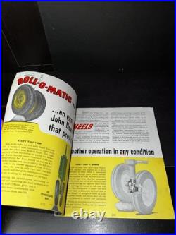 Vintage Scarce Original John Deere Catalog Tractors A&b Series 1948