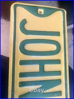 Vintage Sign John Deere Rd. Street Sign Heavy Duty 30 X 6