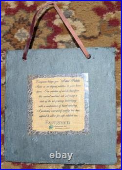 Vintage Tractor Pictures in Aged Wooden Frames, John Deere Slate Signs & Tray