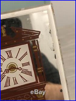 Vintage Very Rare John Deere dealer Advertising Mirror Thermometer 1 Digit Phone