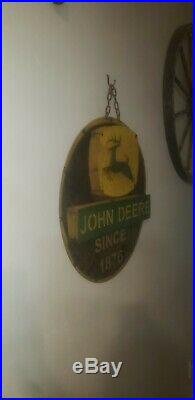 Vintage john deere sign