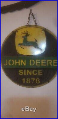 Vintage john deere sign