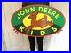 Vtg_John_Deere_Kids_Cardboard_NOS_Unused_Sign_Toys_Farm_Tractor_Feed_01_ilt