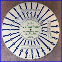 Vtg John Deere Vernon Farm Tin Advertising Calculator Sandstrom Bertrand NE