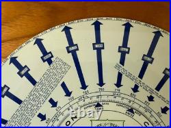 Vtg John Deere Vernon Farm Tin Advertising Calculator Sandstrom Bertrand NE