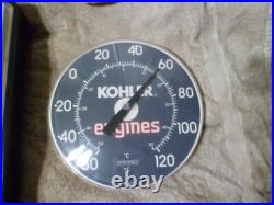 Vtg Kohler Engines Dealer Factory Clock Thermometer Sign Cub Cadet John Deere Vtg Kohler Engines Dealer Factory Clock Thermometer Sign Cub Cadet John Deere