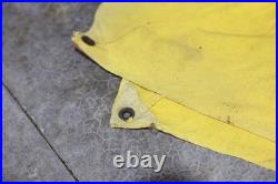 Vtg McQuiston Farm Equipment Canvas Tractor Umbrella Advertising John Deere etc