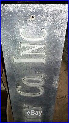 Waterloo Foundry Co. Inc. Cast Aluminum Sign